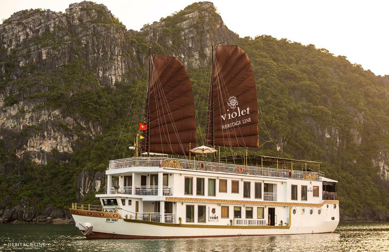Heritage Line Violet Cruise - Halong Bay & Lan Ha Bay 하롱 외부 사진